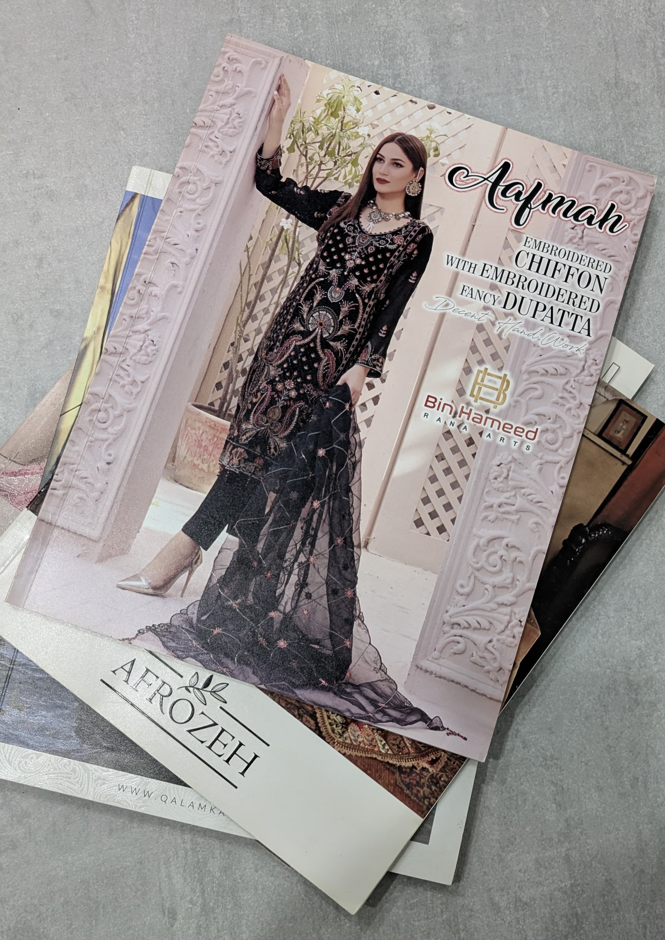 Custom Multi-Page Fashion Catalogues and Collection Swatch Books