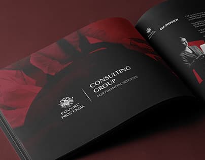 Premium corporate stationery and branded business presentation folders